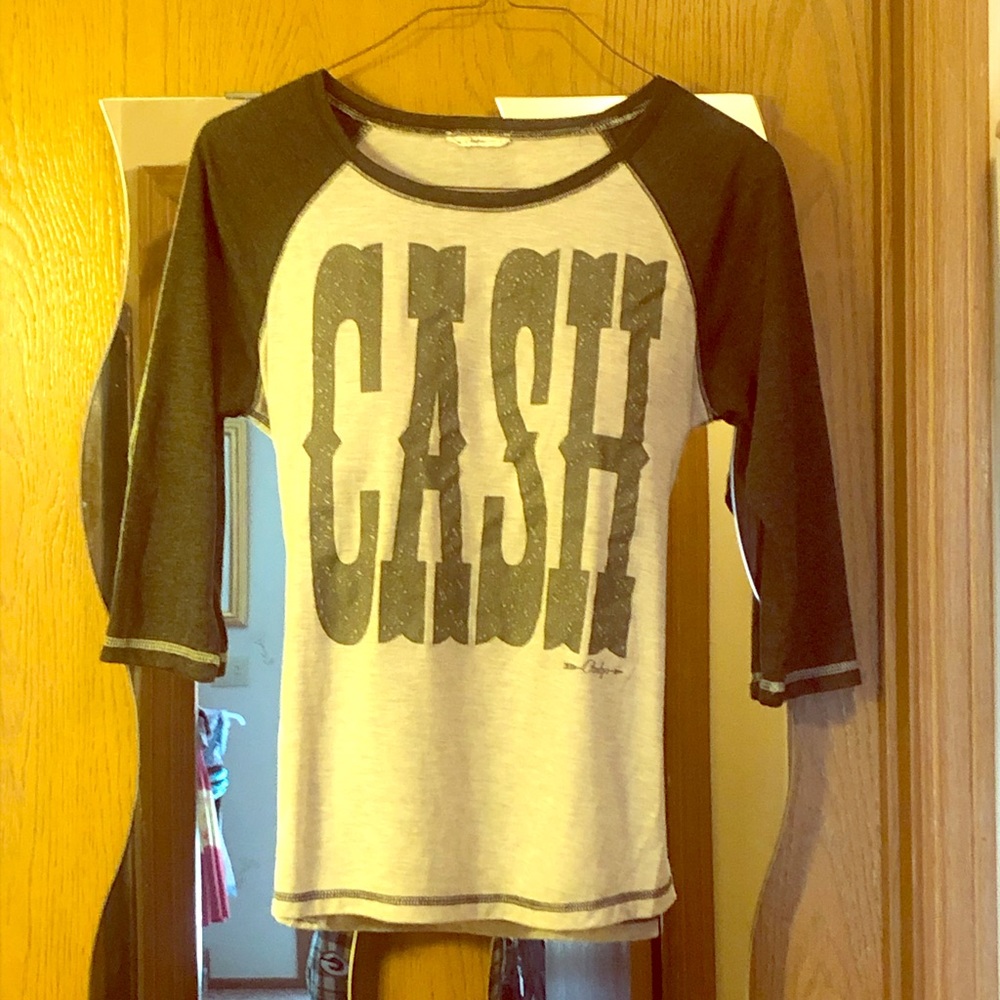 **SOLD**Johnny Cash Baseball Tee